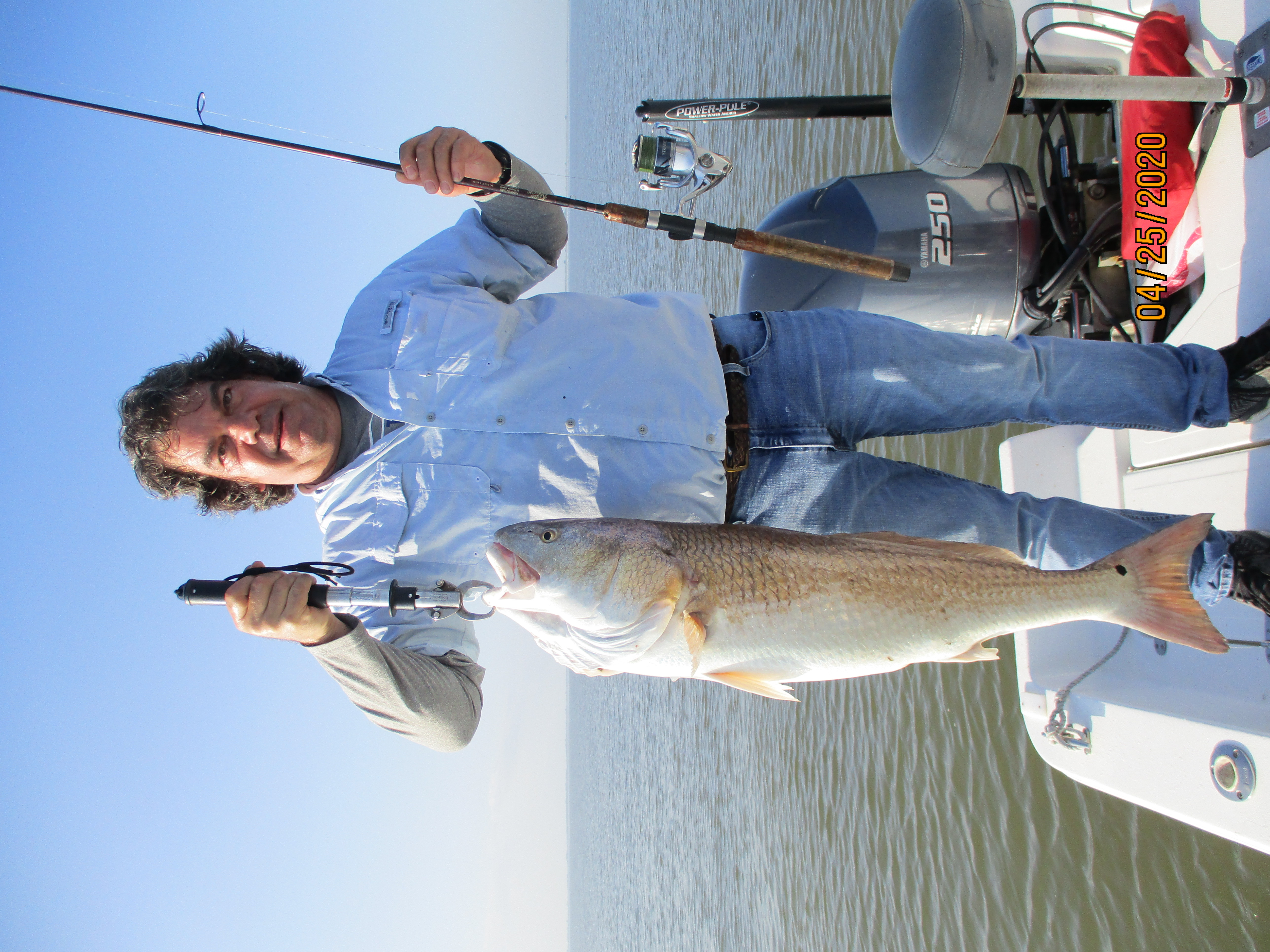 Bill and first Redfish