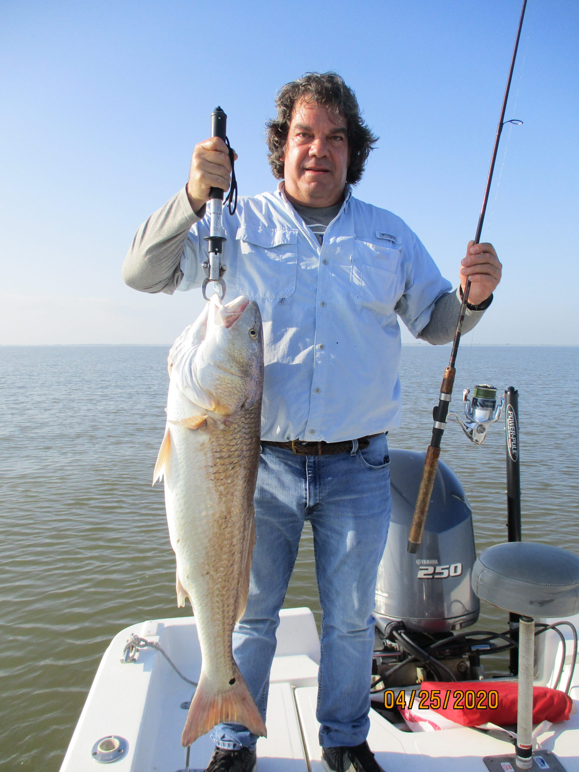 Bill and first Redfish