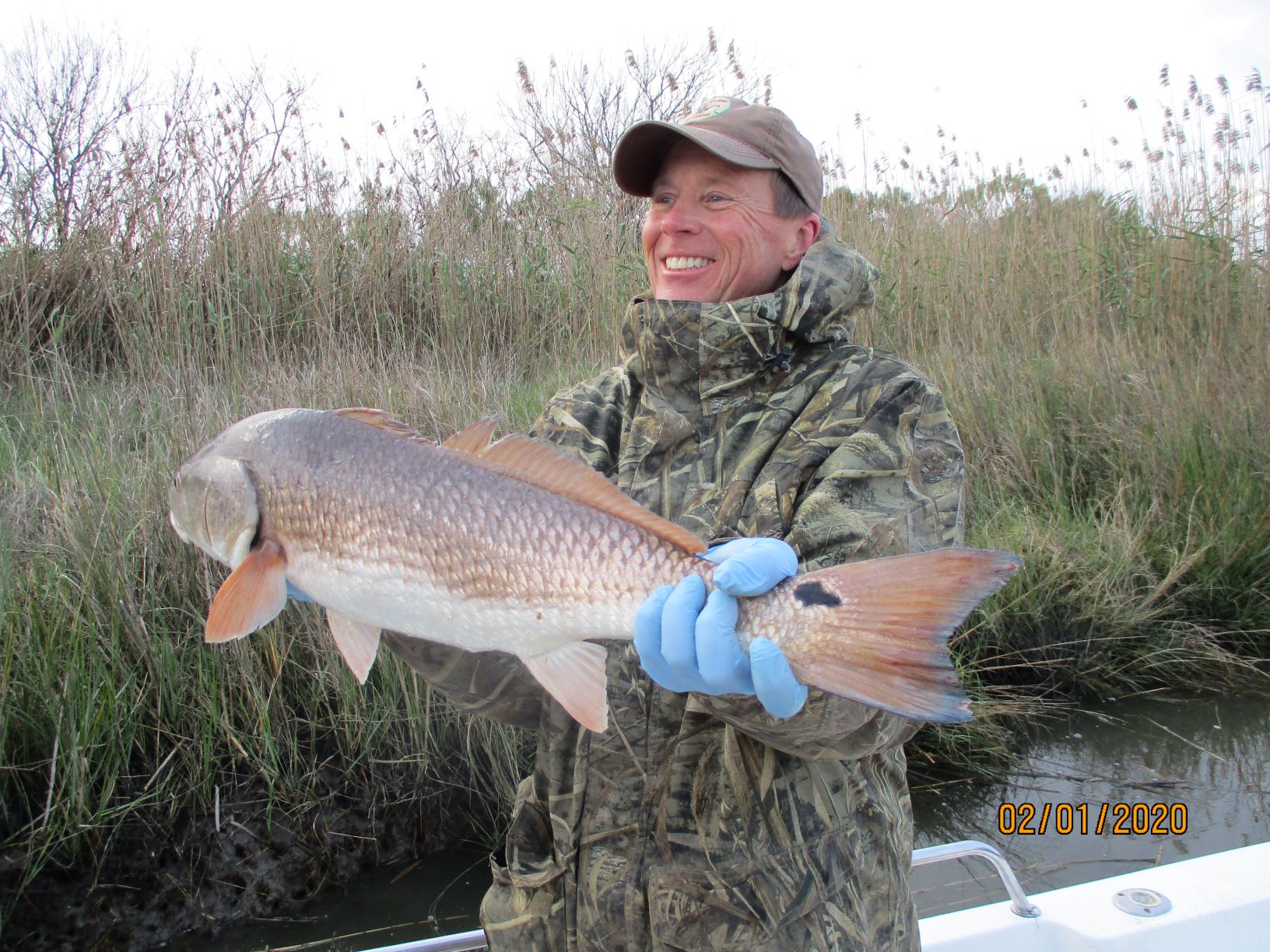 Bill and first Redfish